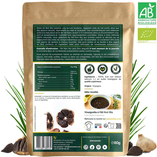 Gousses d'ail noir Bio – Image 5