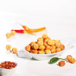 Sachet Boules de Soja Soufflées saveur Chili