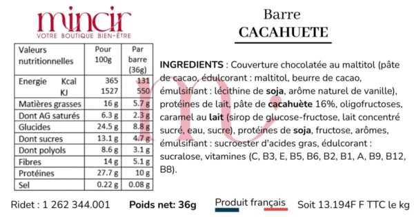 Barre cacahuète – Image 2