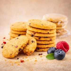 Boite de 20 Biscuits Fruits Rouges