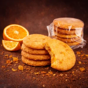 Botie de 20 Biscuits Orange Confite