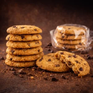 Boite de 4 Biscuits Cookies aux Pépites de Chocolat