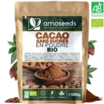 Cacao Sans Sucre en Poudre Bio 1kg