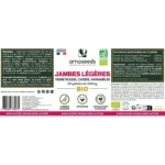 Complexe Jambes Légères Bio | 90 gélules – Image 2