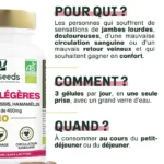 Complexe Jambes Légères Bio | 90 gélules – Image 4