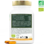 Curcuma Bio, Formule Concentrée avec Gingembre Bio | 120 gélules – Image 3