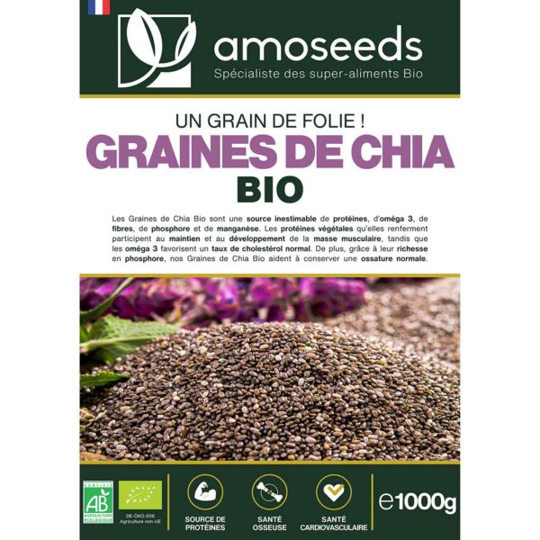 Graines de Chia Bio 200g – Image 4