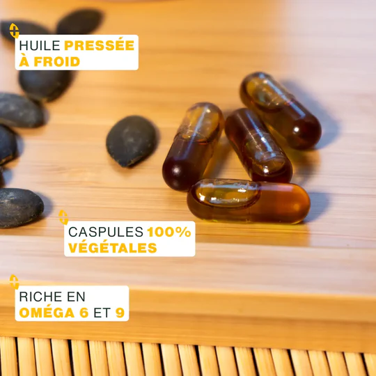 Huile de pépins de courge Bio | 180 capsules – Image 2