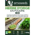 Herbe d'Orge en Poudre Bio 500g – Image 4