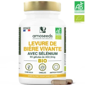 Levure de Bière Vivante (Boîte de 90 Gélules)