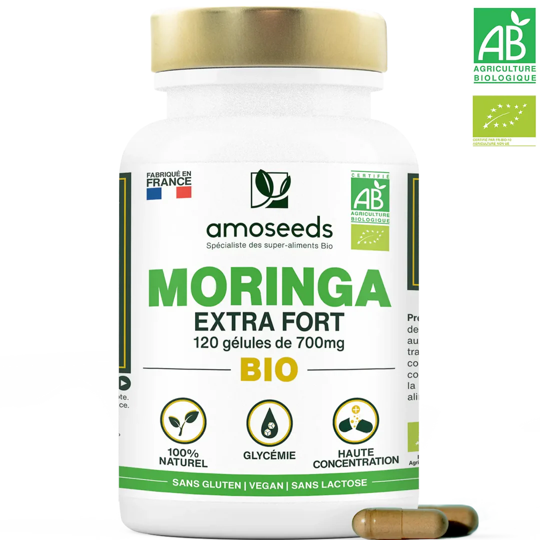 Moringa Bio, Extra Fort | 90 gélules