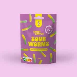 Bonbons SOUR WORMS (100g)