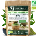 Thé Matcha Premium Japonais en Poudre Bio 70g