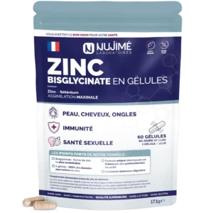 Zinc BISGLYCINATE en Gélules