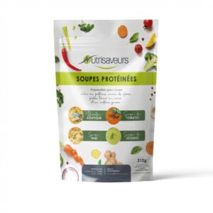Assortiment de 8 soupes protéinées Nutrisaveurs
