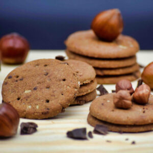 Boite de 20 Biscuits Cacao Noisette