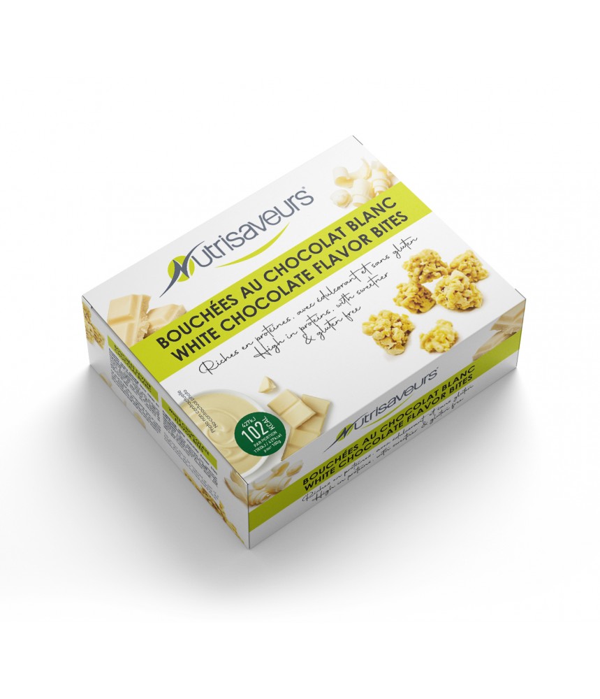 Boite de Rochers au chocolat blanc (4 sachets)