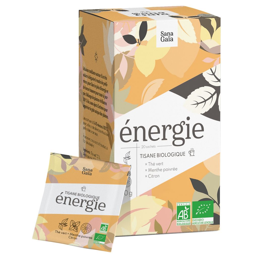 Tisane Énergie Bio - 20 infusettes