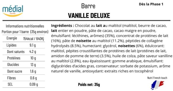 Barre Vanille deluxe – Image 2