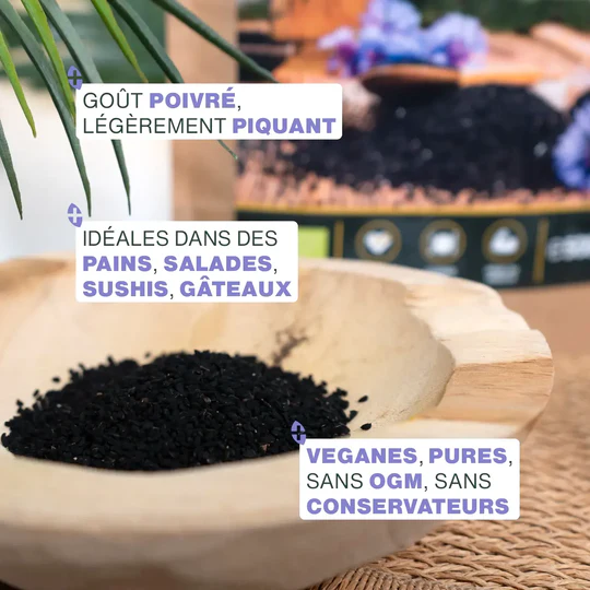 Graines de Nigelle Bio 500g – Image 3