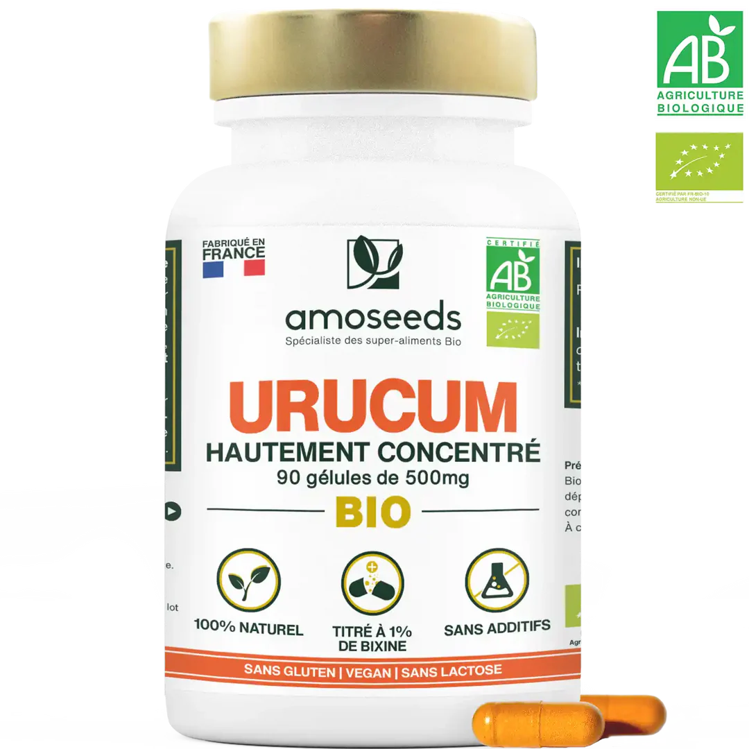 Urucum Bio, Haute Concentration | 90 gélules